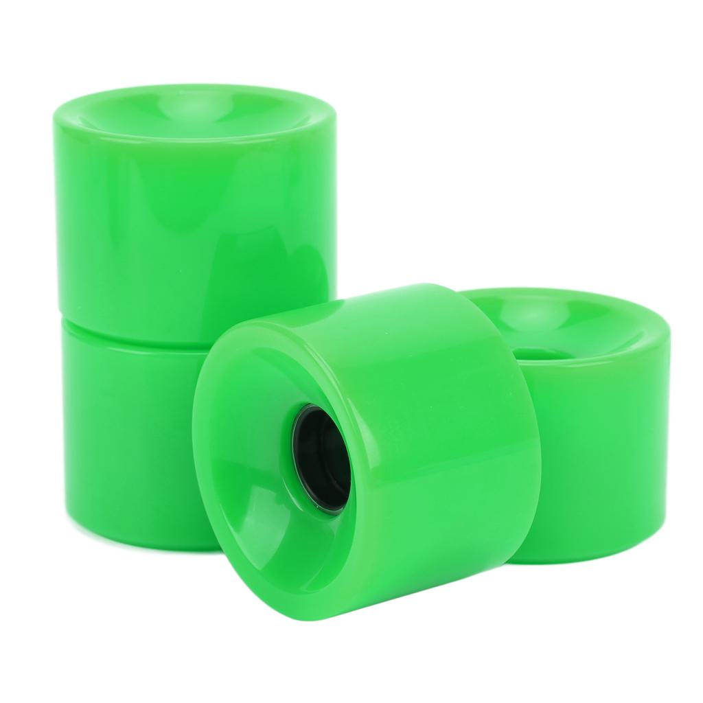 4Pcs Scooter Wheels Balanced Safe Riding Strong Grip Durable Without Cracking Scooter