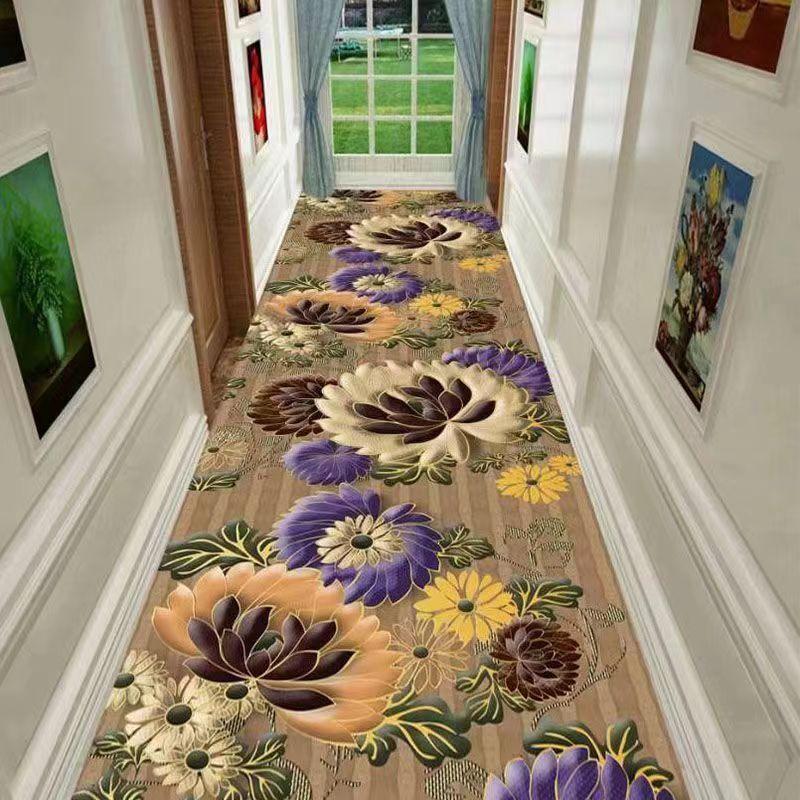 3D Corridor Long Carpet Living Room Decoration Home Aisle Non-Slip Floor Mats Modern Decor Rug