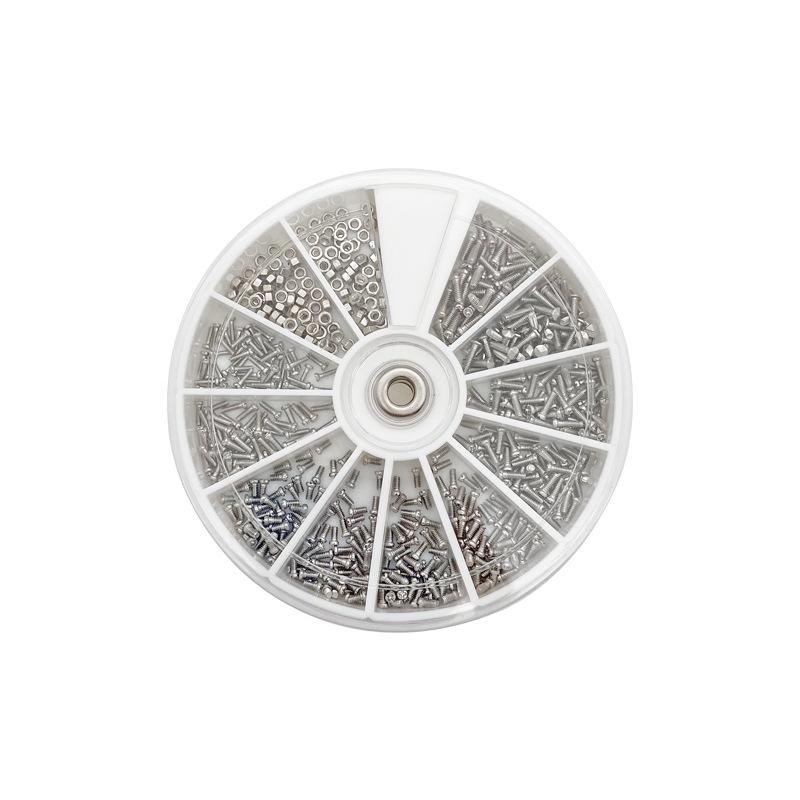 600/1200 шт. Профессиональный набор для ремонта очков для часов/очков включает винты для безрамных дужек и инструменты для фиксации солнцезащитных очков