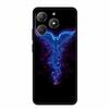 Чехол для телефона Realme Narzo N61 N 61 Coque Цветы Черный Силиконовый Мягкая Задняя Крышка Для Realme Note 60 Чехол Note60 Funda Сумки Capa