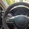 Car Steering Wheel Braid Cover 100% Fit For Lexus ES200 ES250 ES300h 2015-2018 GS200 GS300h Car Products Steering Wrap