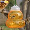 Outdoor Wasp Trap Reusable Portable Wasp Catcher Non-toxic Pest Control Garden Multi-hole Bee Trap for Home Farm Yard Supplies