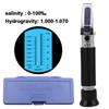 Handheld Alcohol Sugar Refractometer Wine Concentration Meter Densitometer 0-25% Alcohol Beer 0-40% Brix Grapes Refractometer