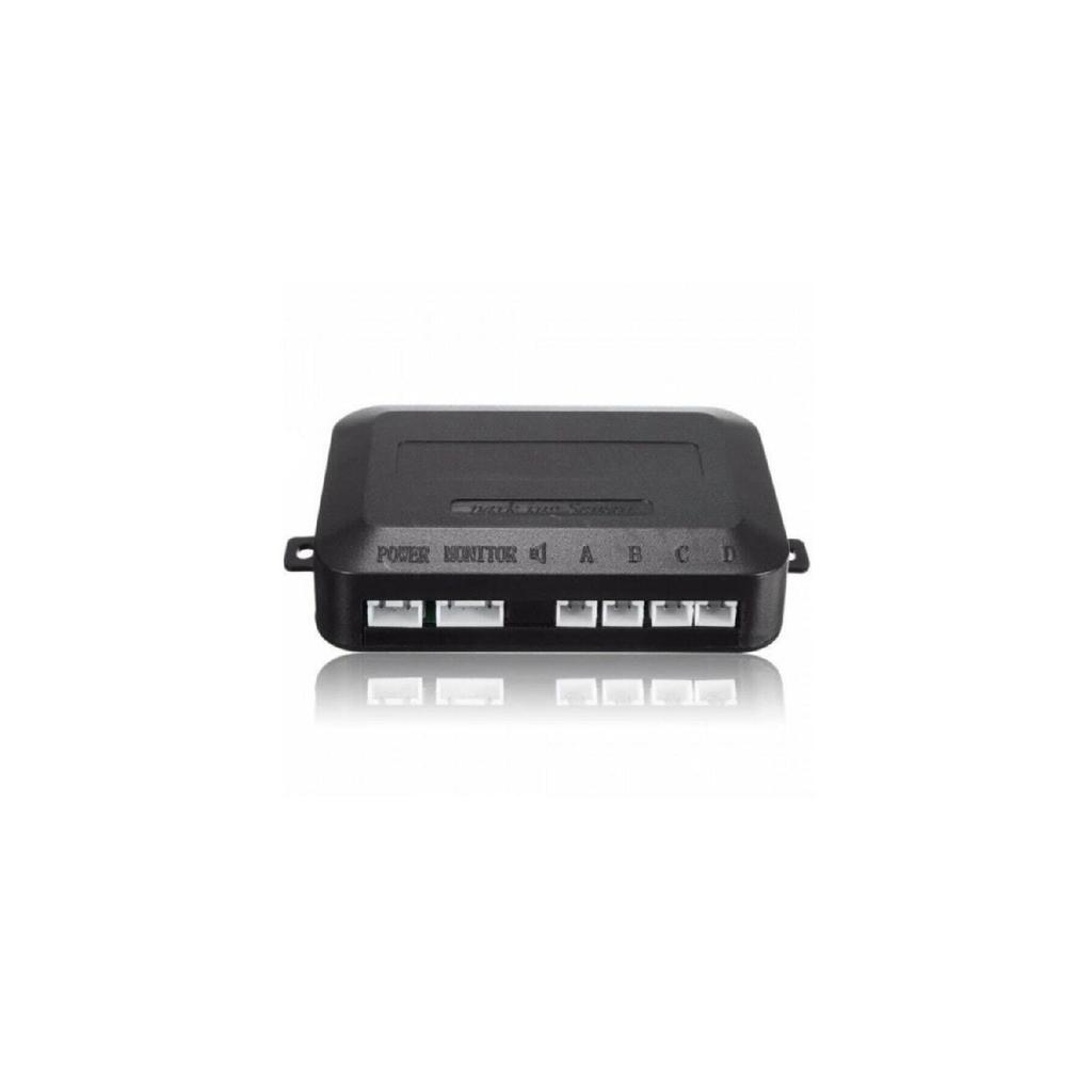 Car Parking Sensor With Digital Display, Sound Alert, 4 Sensors White
