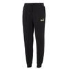 Retro Sports Side Stripe Fitness Training Comfortable Fashion Knitted Pants Men Bottoms Black 685331-01