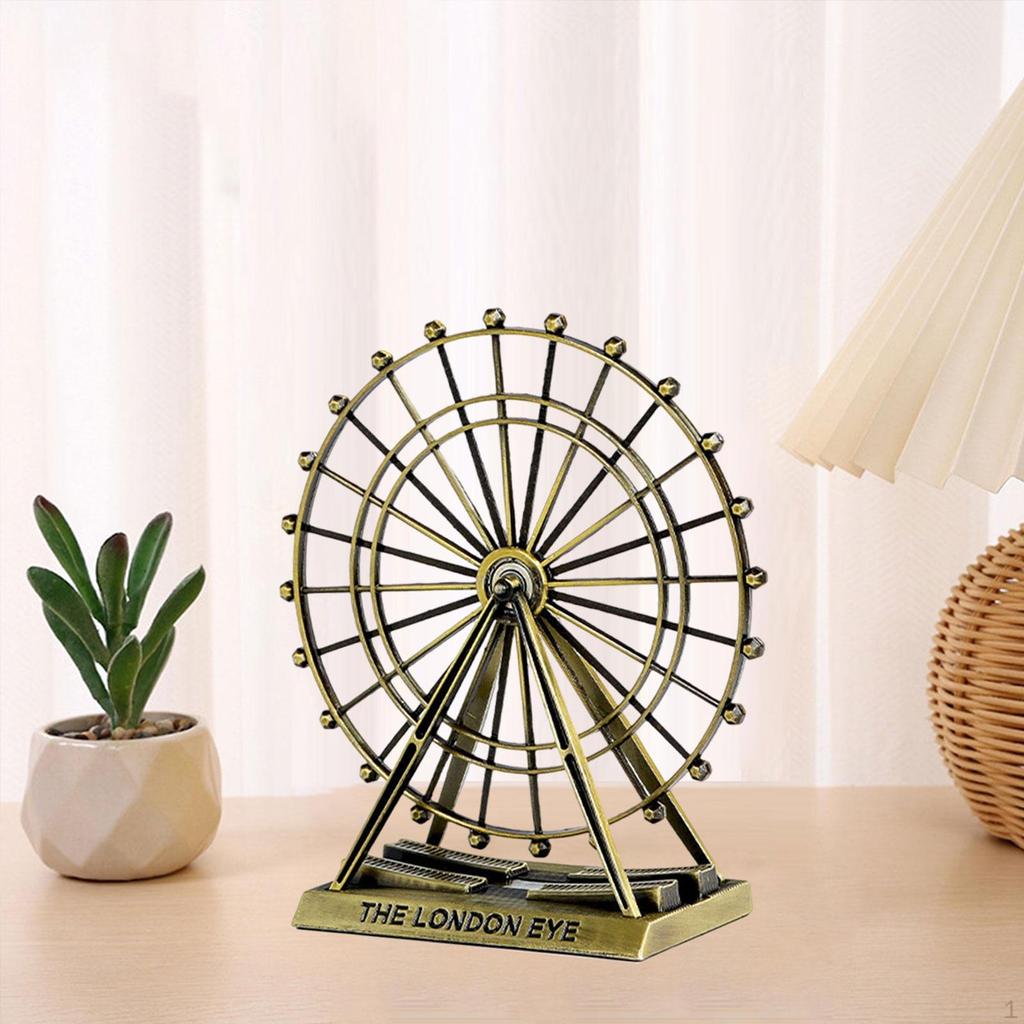 Колесо обозрения, статуя, декор, ремесла, художественное произведение, подарок на новоселье, коллекционный реквизит, рабочий стол