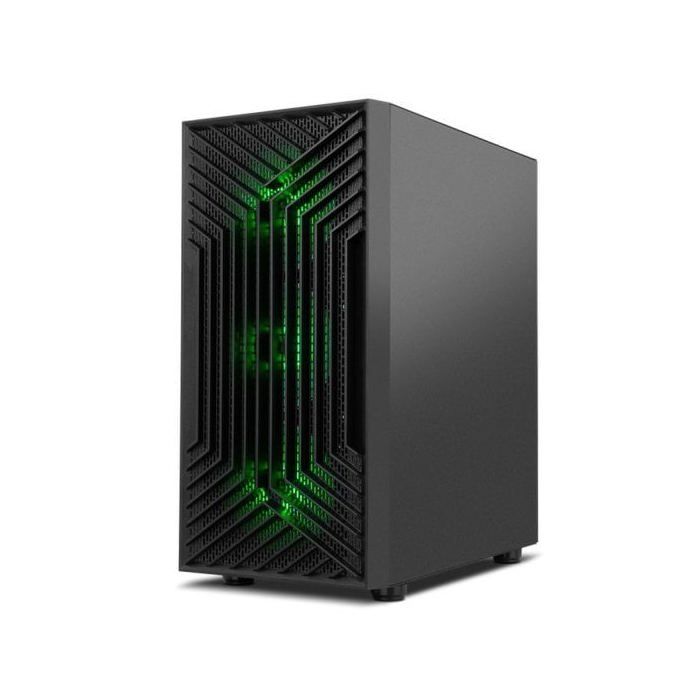 Mini Tower - NOX - INFINITY EPSILON - Noir - ITX - Micro ATX - Acier et ABS