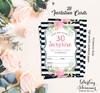 Darling Souvenir White Birthday Invitation Card 28 шт. Заполните или напишите пустые приглашения для печати Принадлежности для вечеринок 5x7