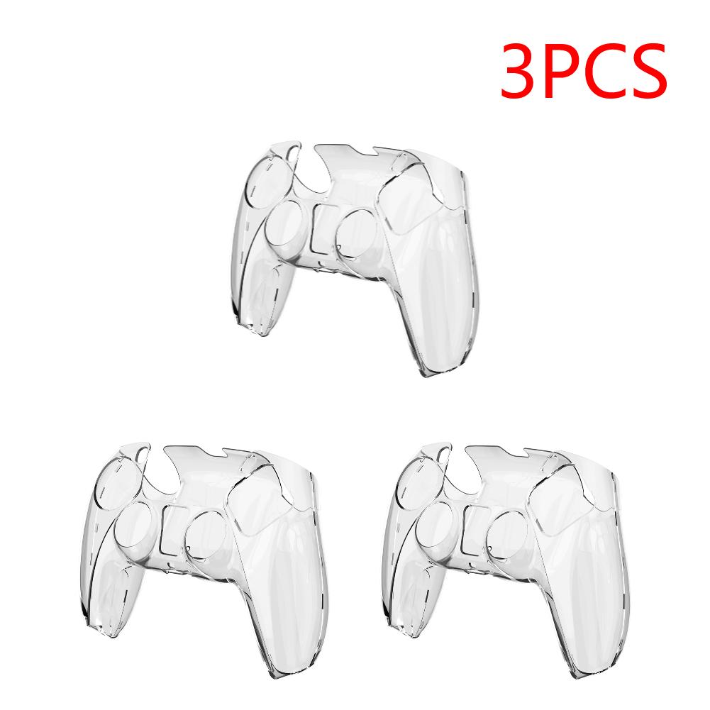 Прозрачный чехол-защита Skin для контроллера PS5 Прозрачная поликарбонатная крышка Skin для аксессуаров контроллера PlayStation 5