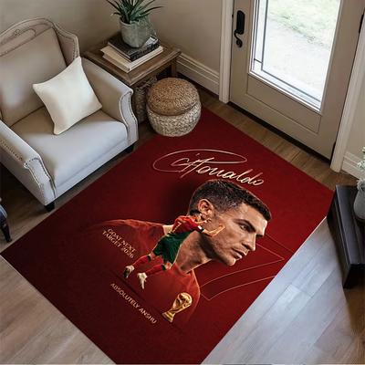 Cristiano Ronaldo's Legacy Floor Mat Perfect for Balcony Outdoor Study Room Dormitory Antislip Carpet Decorate Offices