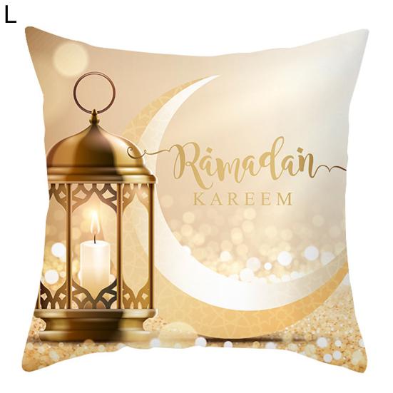 Pillow Case Breathable Festive Microfiber Modern Festival Home Sofa Soft Pillow Cushion Cover for Dorm