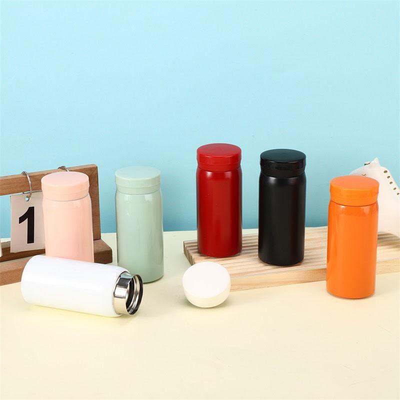 200 мл мини-кружка из нержавеющей стали для путешествий термокружка для воды с вакуумной изоляцией герметичный спортивный стакан и бутылка для холодной воды