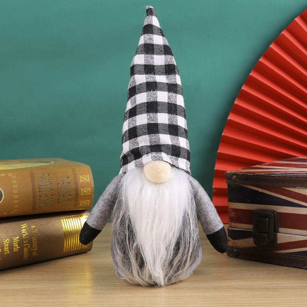 Soft Faceless Old Man Ornaments Cartoon Merry Christmas Decoration  Children Gifts
