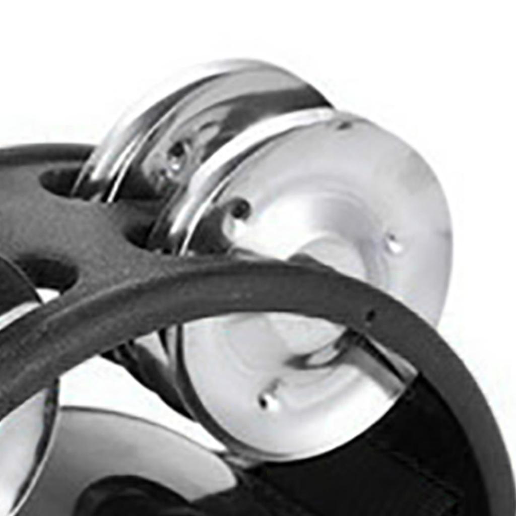 Foot Tambourine Percussion with Jingle Bell Tambourine Musical Percussion Instruments for Guitar