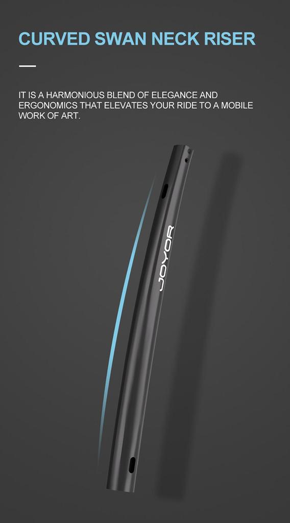 JOYOR C10 Electric Scooter, 500W Motor, 48V 10.4Ah Battery, 10 Inch Tire, 45km/h Max Speed, 30-50km Range, 120kg Max Load, Front and Rear Disc Brake