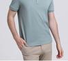 [Including Mulberry Silk] Men's Polo Shirt Langdeng Summer Cool Feel Skin friendly Casual Versatile Polo Short Sleeve T Men