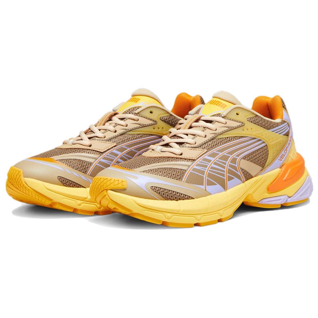 Puma Кроссовки Velophasis Chocolate Chip Flaxen Unisex Желтый 393449-02