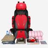 New Fashion 90L Large-Capacity Outdoor Backpack Water-Resistant Hiking Camping Travel Backpack Unisex Hiking Bag