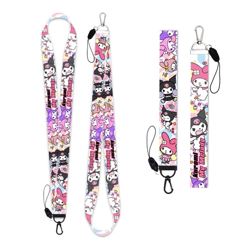 Sanrio Kuromi Character Phone Lanyard Soft Durable And Colorful Strap For All Your Needs!