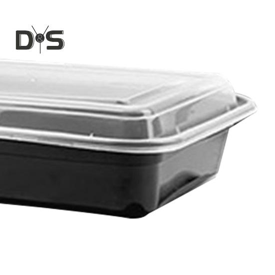 50 шт. контейнеров для приготовления еды в ланч-боксах, 32 унции, многоразовые контейнеры для еды с крышками, герметичные, не содержащие бисфенол-А, штабелируемые контейнеры для хранения еды для ресторана и дома