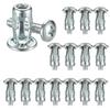 Jack Nuts Screw Petal Screw Anchors Petal Expansion Plugs for Curtain Expansion Clamp Petal Rivet Lock Bolt Board Wall Fasteners