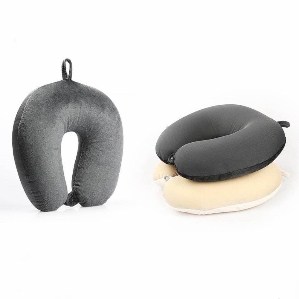 Soft Car Neck Pillow Comfort Travel Cushion Gift U Shaped Neck Supportor  Cars and Home Office Use