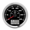 85mm Analog GPS Speedometer Odometer 0‑35Knots IP67 Waterproof 9‑32V with 8 Backlit for Marine Vessel Truck