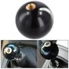 8 Eight Pool Billiard Ball Gear Shift Knob W/ Adapter Shifter Quality Acrylic Vehicle High Head AT/MT Universal Black Lever K6L6