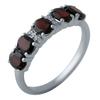 Серебряное кольцо с натуральным гранатом 2.233ct (2005872)