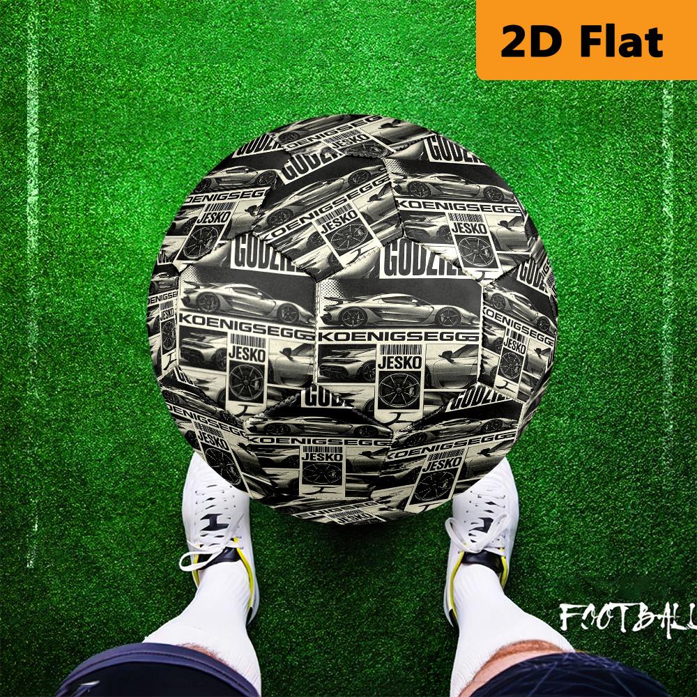 Godzilla Koenigsegg Jesko: Power Precision Soccer Ball Suitable for both training and competition Wear-resistant and slip-resistant