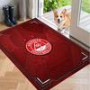 Soft Floor Carpet Aberdeen FC Pattern Area Rug Decorative Mat For Home Room Decoration