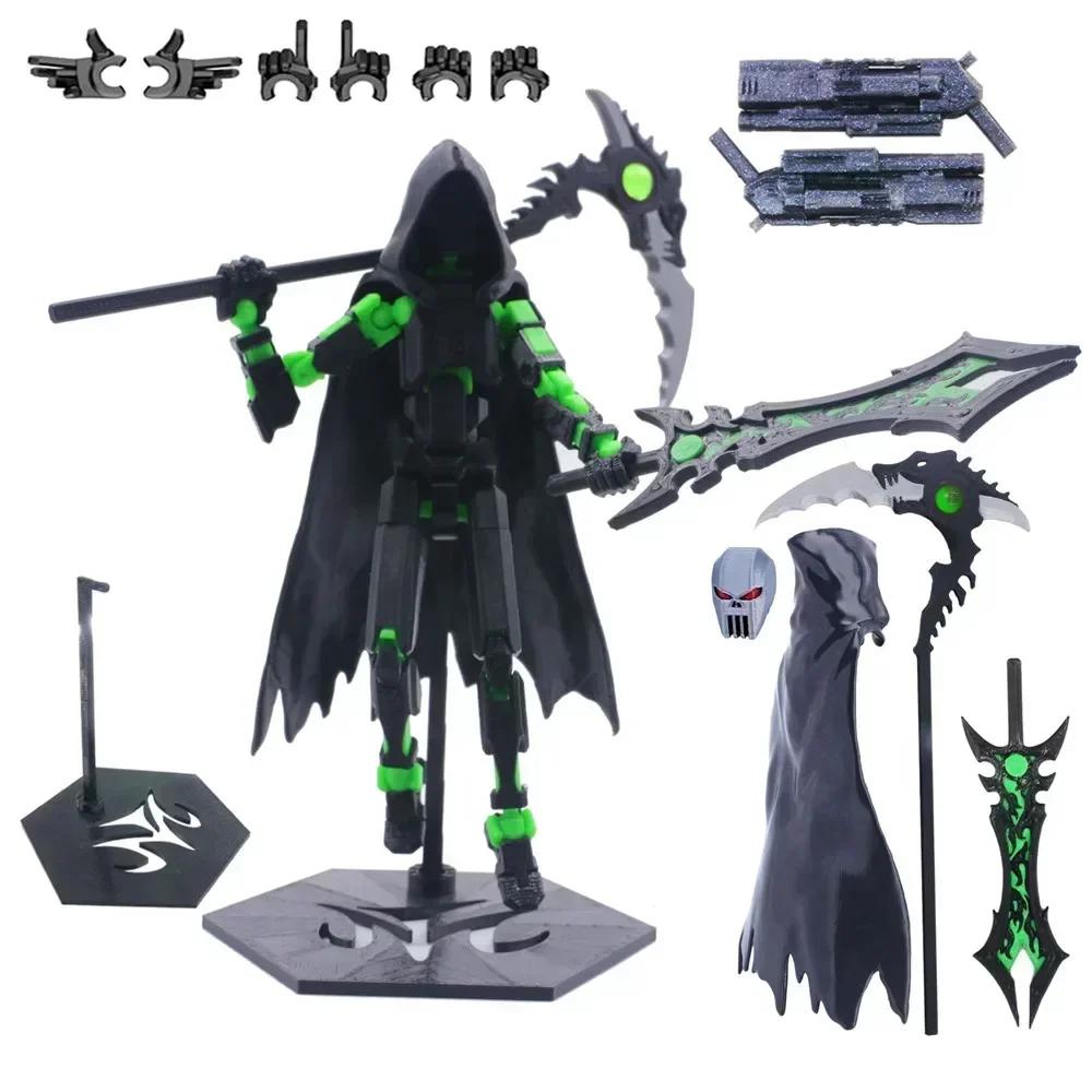 13 Action Figure Dummy Death Swordsman Titan 13 Action Figures T13 Multi-Jointed Movable Lucky 13 Action Figure Nova Gift