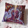 Психоделическая наволочка Alex Grey Trippy, премиальный комфорт, двусторонняя, дизайн «два в одном» для любой комнаты и салона автомобиля
