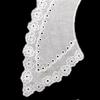 DIY Flower Punch Collar: Embroidered Cotton Lace Shoulder Accessory