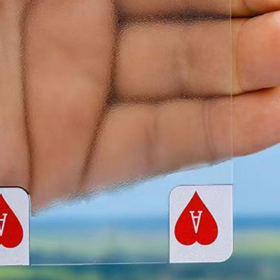 54 шт./Набор Прозрачные Карты для Покера Водонепроницаемые ПВХ Прозрачная Колода Карт Детям Взрослым Семейный Вечер Многопользовательская Интерактивная Классическая Карточная Настольная Игра