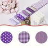 40 Pieces/Set Floral Printed Cotton Fabric Strips Crafts Fashionable Roll Cloth  Sewing Supplies