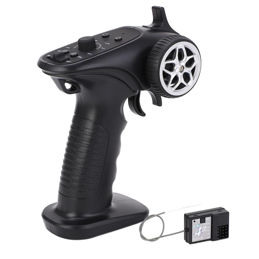Radio System Transmitter Controller Remote Control 2.4Ghz 4CH Universal with Receiver for RC Car