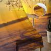 Sea Sun Sky Sunset Branches Trees Sheer Curtains for Living Room Decoration Window Curtains Kitchen Tulle Voile Organza Curtains