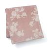 Francfranc WARMY Flower Blanket (Double, Pink, 2025 Model)