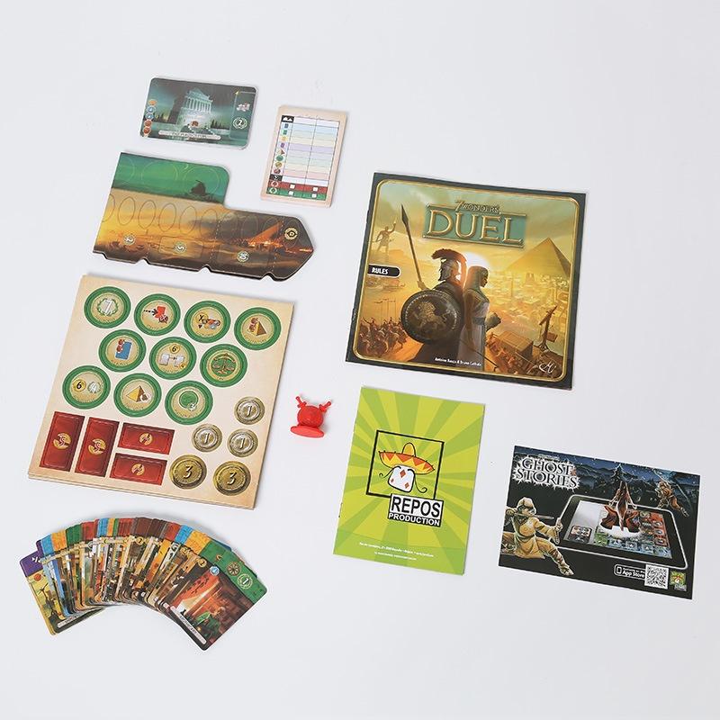 7 Чудес Дуэль Стратегическая Настольная Игра Для Взрослых Детей