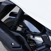 Plastic Motorcycle Mudguard Matte Black Carbon Fiber Rear Extension Splash Pad Protection Cover for PCX160