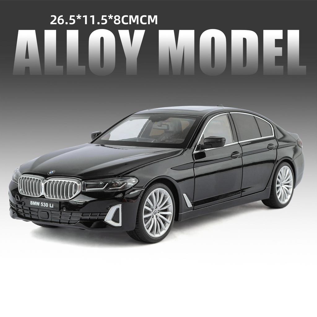 1:18 BMW 530Li Большой Роскошный Сплав Автомобиль Литые Модели и Игрушечные Транспортные Средства Модель Автомобиля Игрушки Для Детей Коллекционные Хобби Подарки На День Рождения Мальчики