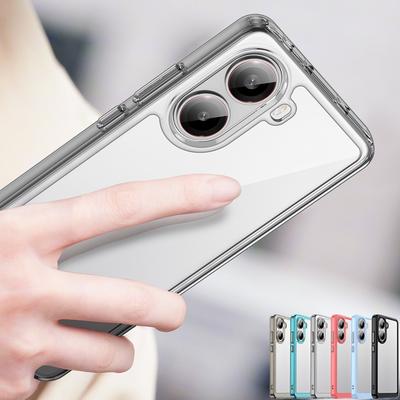 Для Xiaomi POCO X7 Pro Чехол Прозрачный ПК Роскошный ТПУ Силиконовый Чехол POCO X7 Pro Чехол ТПУ Защитный Чехол для Телефона POCO X7 Pro Чехол