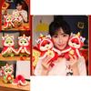 Colorful And Soft Snake Plush Doll With Enchanting Cape And Suction Cup Feature