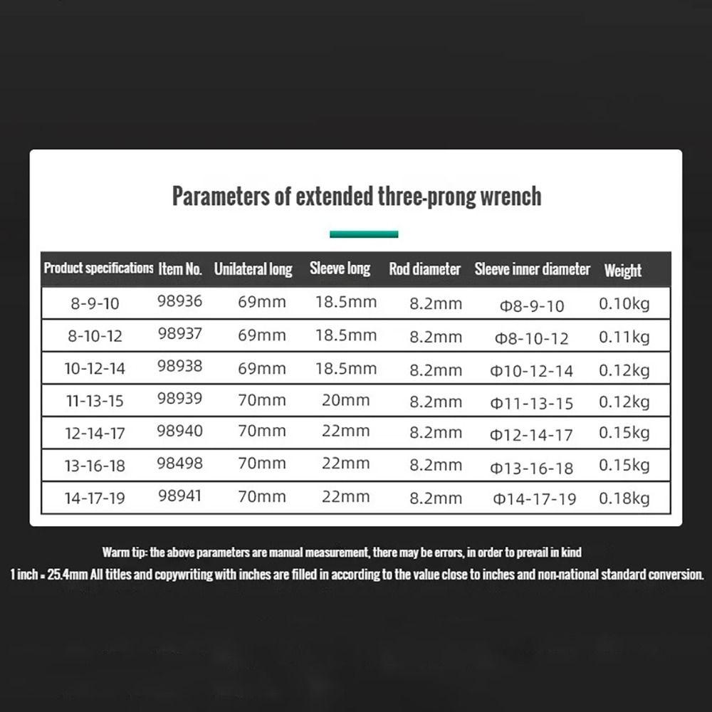 1 шт. хром-ванадиевая сталь треугольный торцевой ключ велосипедный трехвилочный ключ Y-образный гаечный ключ