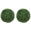 Artificial Eucalyptus Balls, 52 Cm, Set of 2, 1086 Leaves