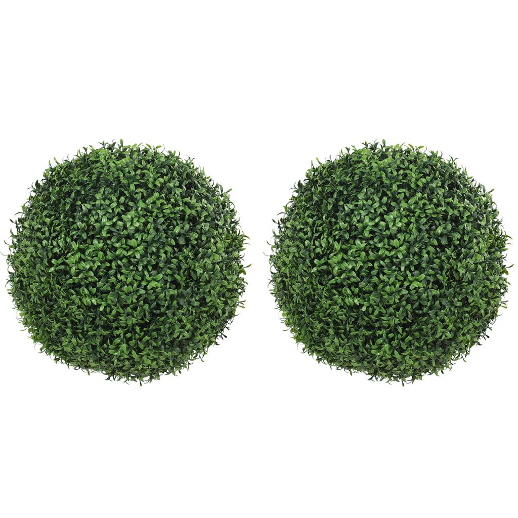 Artificial Eucalyptus Balls, 52 Cm, Set of 2, 1086 Leaves