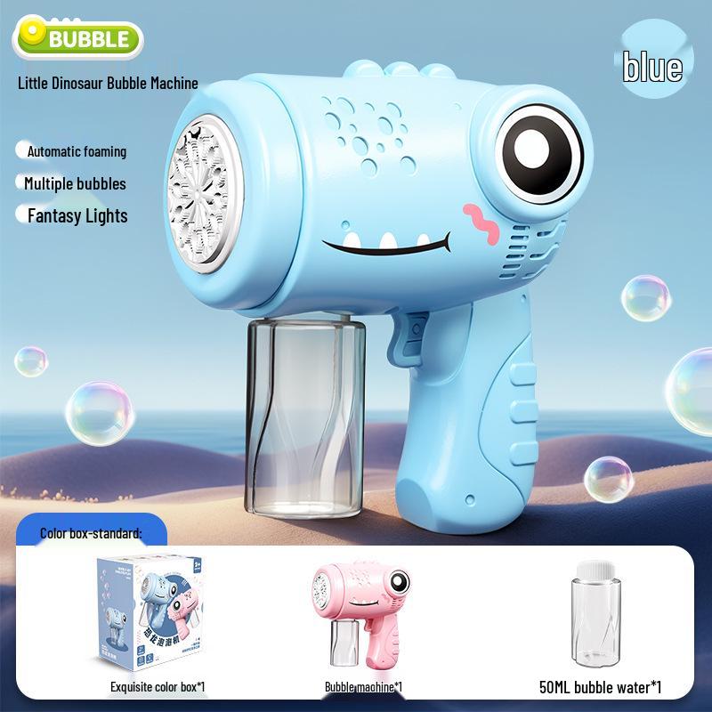 Unicorn Electric Bubble Maker: Kids' Automatic Light-Up Bubble Gun Gift