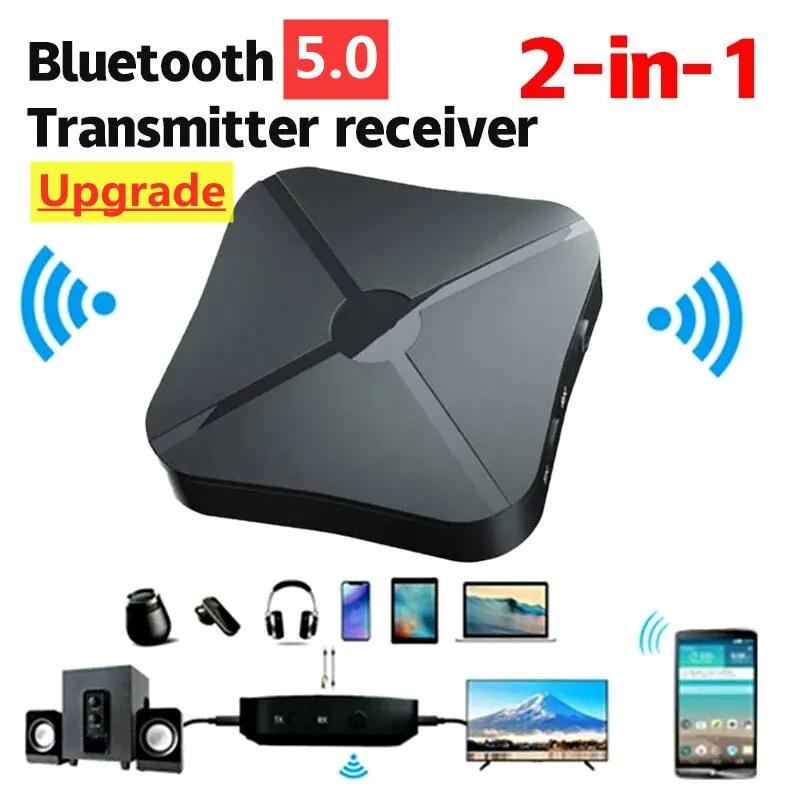 2 в 1 беспроводной Bluetooth аудио приемник передатчик 3,5 мм AUX разъем RCA USB Dongle музыкальный стерео адаптер для автомобиля ТВ ПК наушники