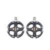 Kwok Carbon Fiber Bicycle Pedals Ultralight MTB Road 3 Bearing Pedals Titanium Alloy Axle Light Weight Bike Pedals Cycling Part